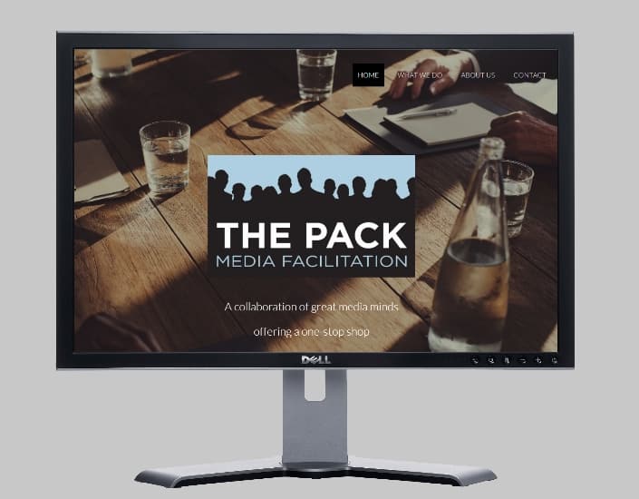 The Pack Media media solutions-Websites by web designer Angie from Fast Cheap Websites Melbourne Sydney Brisbane Adelaide Perth Gold Coast