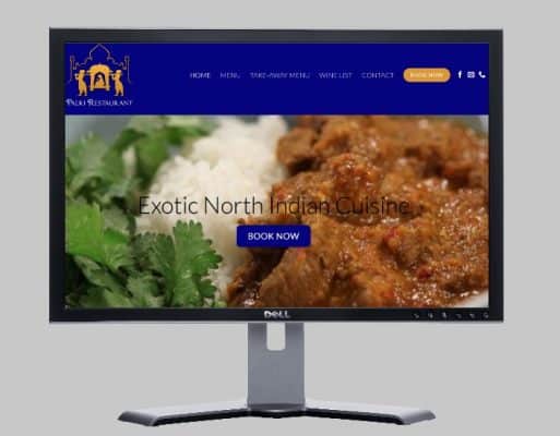 Exotic North Indian Cuisine located in Launceston, Tasmania-Websites by web designer Angie from Fast Cheap Websites Melbourne Sydney Brisbane Adelaide Perth Gold Coast