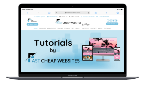 Tutorials by Fast Cheap Websites